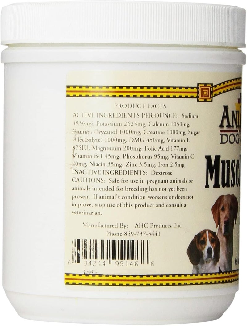 AniMed Muscle-Up Powder for Dogs, 16-Ounce - Supports Healthy Muscle, Nerves, and Circulatory System - Image 3